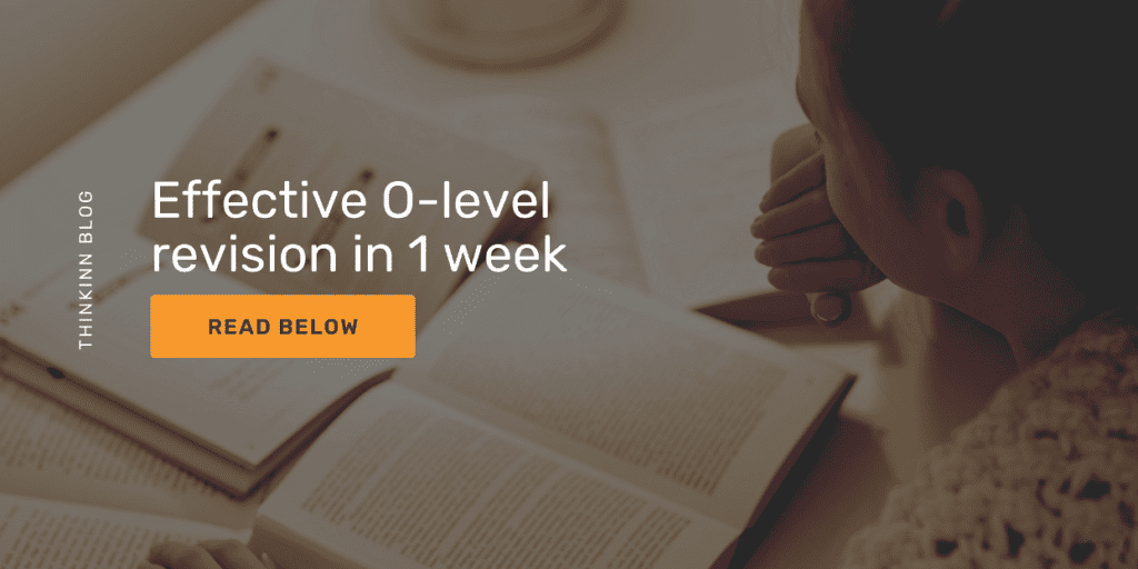 school holiday revision: effective o level 1 week revision strategy article intro picture 